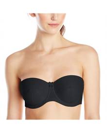 Panache Women's Bra Black Size 38GG Strapless Multi-way Evie Solid Panache Women's Bra Black Size 38GG Strapless Multi-way Evie Solid