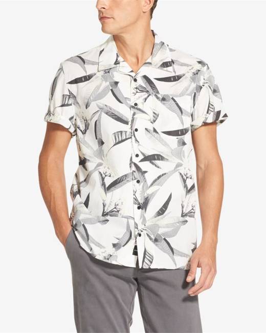 DKNY Men's Short Sleeve Shirts - Clothing