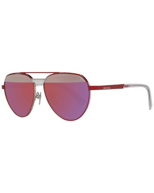 red and black aviator sunglasses