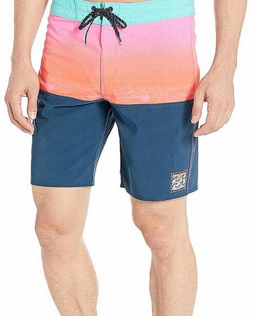 Yuenne Fashion Men Breathable Trunks Leaves Print Swimwear Beach Shorts Slim Wear Lace-up Printed Boxer Shorts 