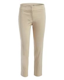 Emaline Women's Pants Beige Size 22W Plus Chino Flat Front Stretch Emaline Women's Pants Beige Size 22W Plus Chino Flat Front Stretch