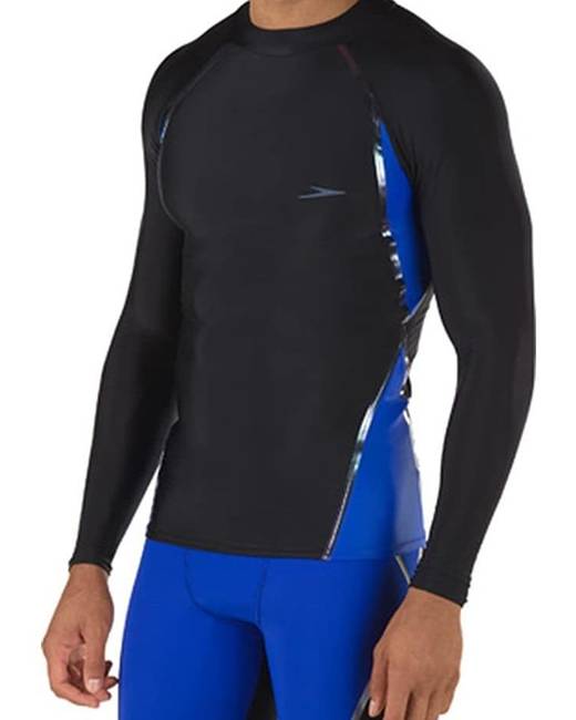 New Mens Stylish Beach Water Sports Rash Guard Wetsuits Swimwear Tops W527 S/M 