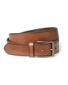 eddie bauer leather belt