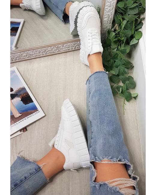 ikrush white trainers