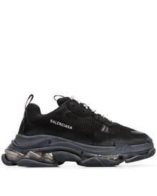 Balenciaga Triple S clear sole sneakers