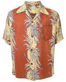 Fake Alpha Vintage 1950s floral print short-sleeved shirt