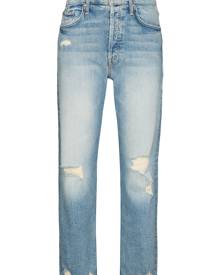 MOTHER The Tomcat ripped cropped jeans