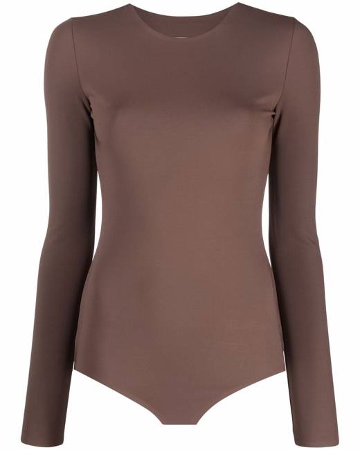 WOMEN FASHION Shirts & T-shirts Bodysuit Flowing discount 88% VILA bodysuit Brown L 