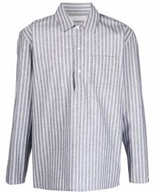 Mackintosh MILITARY striped shirt