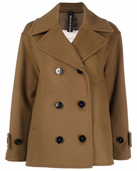 beige peacoat womens