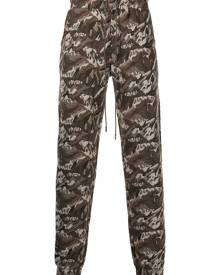 Mostly Heard Rarely Seen camouflage jacquard track pants