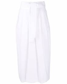 Fabiana Filippi belted cotton midi skirt
