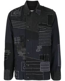 Maharishi patchwork-detail shirt jacket