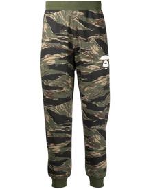 AAPE BY *A BATHING APE® camouflage-print cotton track pants