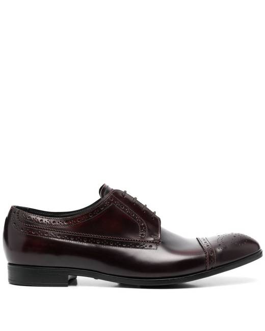 Red mens formal sales shoes