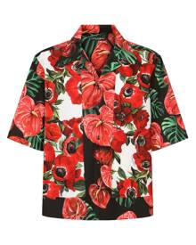 Dolce & Gabbana floral-print Hawaii shirt