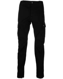 C.P. Company logo-patch tapered cargo trousers