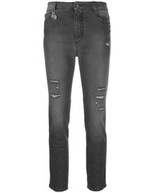 Ermanno Scervino ripped-detail cropped jeans