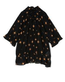 Mini Rodini all-over star print dress