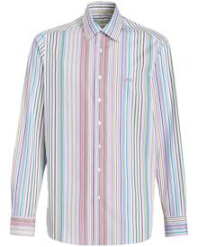 ETRO all-over stripe-print shirt