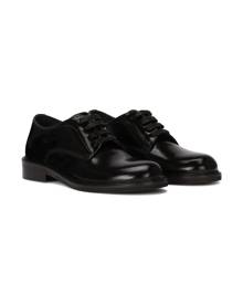 Dolce & Gabbana Kids lace-up leather brogues
