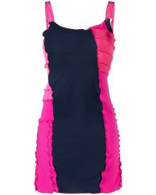 sherris patchwork-design sleeveless dress