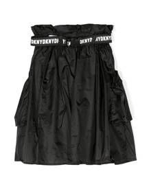 Dkny Kids belted cargo midi skirt