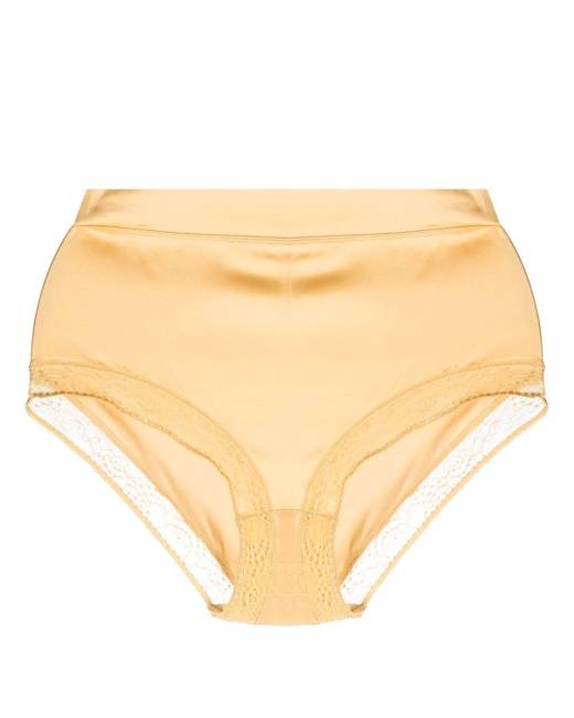 Yellow Women's Underwear Briefs - Clothing