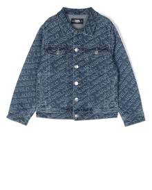 Karl Lagerfeld Kids logo-print denim jacket