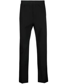 MSGM logo-waistband tapered trousers