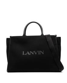 Lanvin logo-print tote bag
