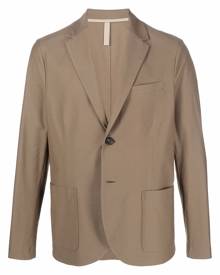 Harris Wharf London single-breasted cotton blazer