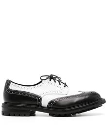 Tricker's two-tone lace-up leather brogues