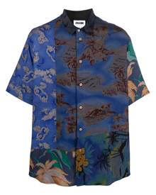 Magliano all-over graphic-print patchwork shirt