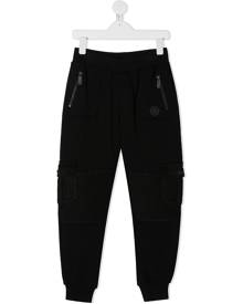 Philipp Plein logo patch track pants