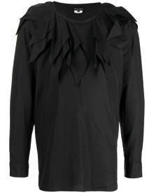 Comme des Garçons Homme Plus layered long-sleeve cotton T-shirt