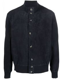Arma suede leather bomber jacket
