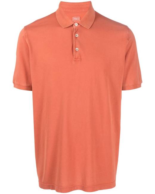 Orange poloshirt shop