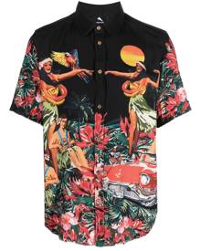 Mauna Kea all-over floral-print shirt