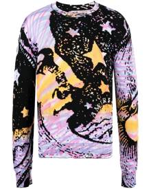 AMIRI tie-dye moon-print sweatshirt