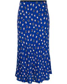 DVF Diane von Furstenberg Delphine polka dot-print skirt