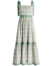 alice + olivia Breslin botanical-print dress