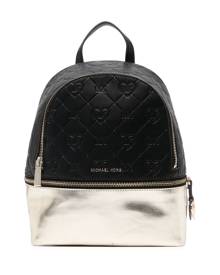 Michael Kors Kids metallic quilted backpack