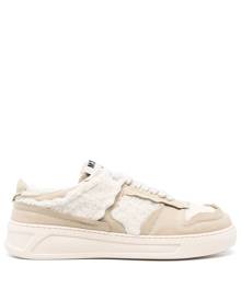 MSGM FG1 panelled sneakers