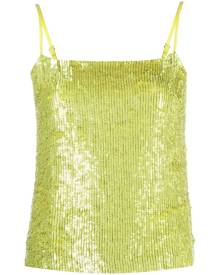 P.A.R.O.S.H. sequined cami top