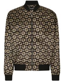 Dolce & Gabbana logo-print bomber jacket