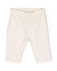 Bonpoint elasticated-waist cotton trousers