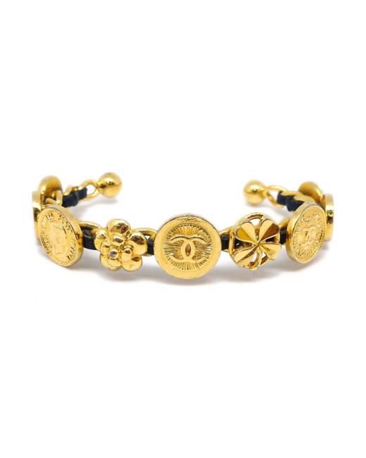 Liane Manchette 24K Goldplated Cuff Bracelet