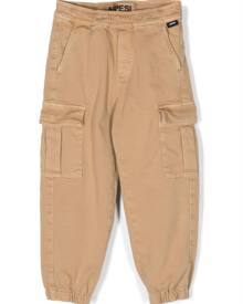 Aspesi Kids elasticated-waist cargo trousers