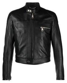 Dolce & Gabbana zip-up leather biker jacket